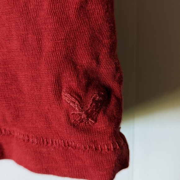 Men's American Eagle T-shirt Size Small Red - Picture 2 of 3